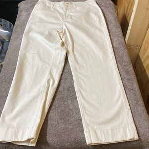 Loft size 6 curvy high rise straight jeans